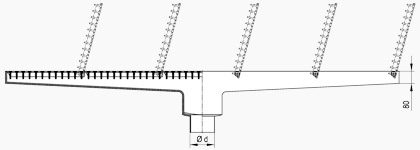 Трапы для металлических мостовых конструкций м/к 260*2570